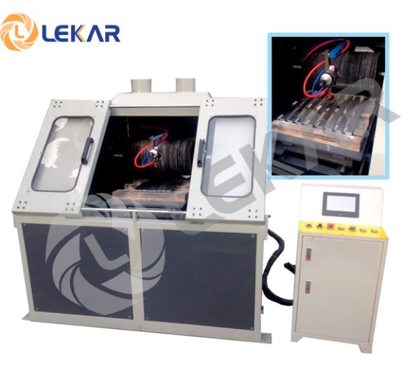 Máy đánh bóng tự động một mặt bảo vệ môi trường LK-07C175X-A-7.5, tổng công suất 7.5kW