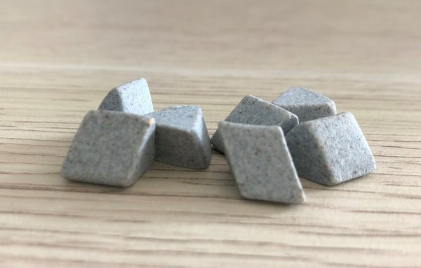 Đá Ceramic Thô Tam Giác Xiên