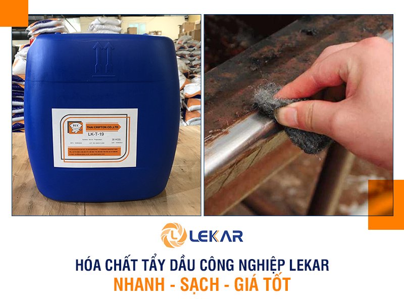 Dung dịch tẩy dầu công nghiệp nhanh - sạch - giá tốt 2026