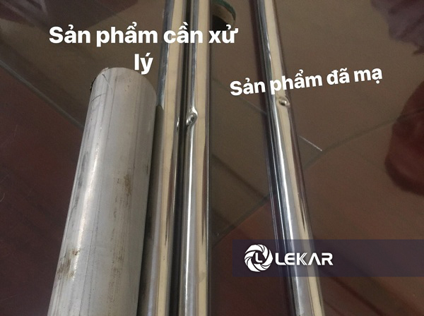 lơ đánh bóng inox