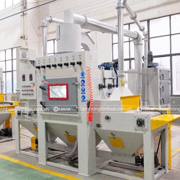 Máy phun cát băng tải tự động LKPC-BT57-12-8 - Ảnh 3