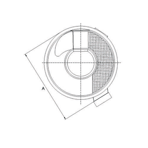 U shape bowl with separating unit vibratory machine 0.7