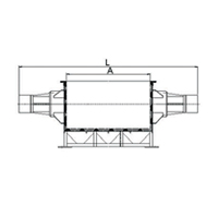 U shape linear type vibratony finishing machine 0.5