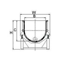 U shape linear type vibratony finishing machine 0.4