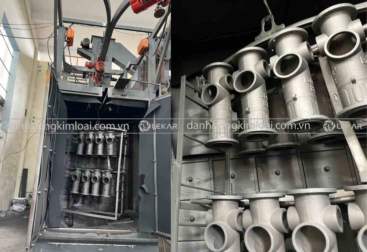 Ứng dụng máy phun bi trong xử lý bề mặt Ứng dụng máy phun bi trong xử lý bề mặt