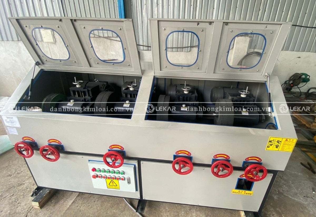 Cấu tạo máy đánh bóng ống và nguyên lý hoạt động