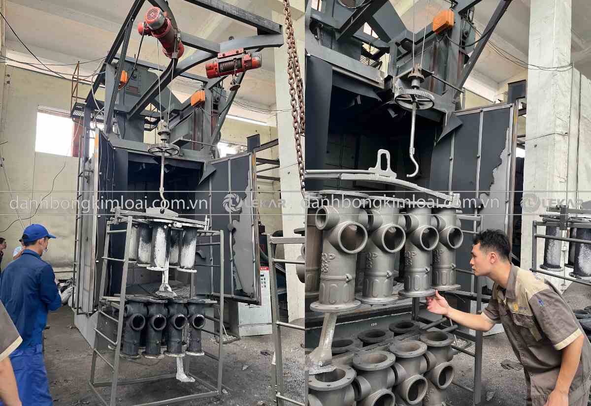 Lợi ích của máy phun bi dạng treo Lợi ích của máy phun bi dạng treo