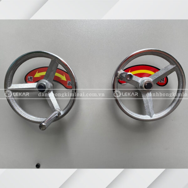Máy đánh bóng ống vuông thẳng, 4 đầu mài/1 tổ mài, LKO-12V-B-4-16.75, có hộp che, trung cấp, tổng công suất động cơ 16.75KW - Ảnh 3