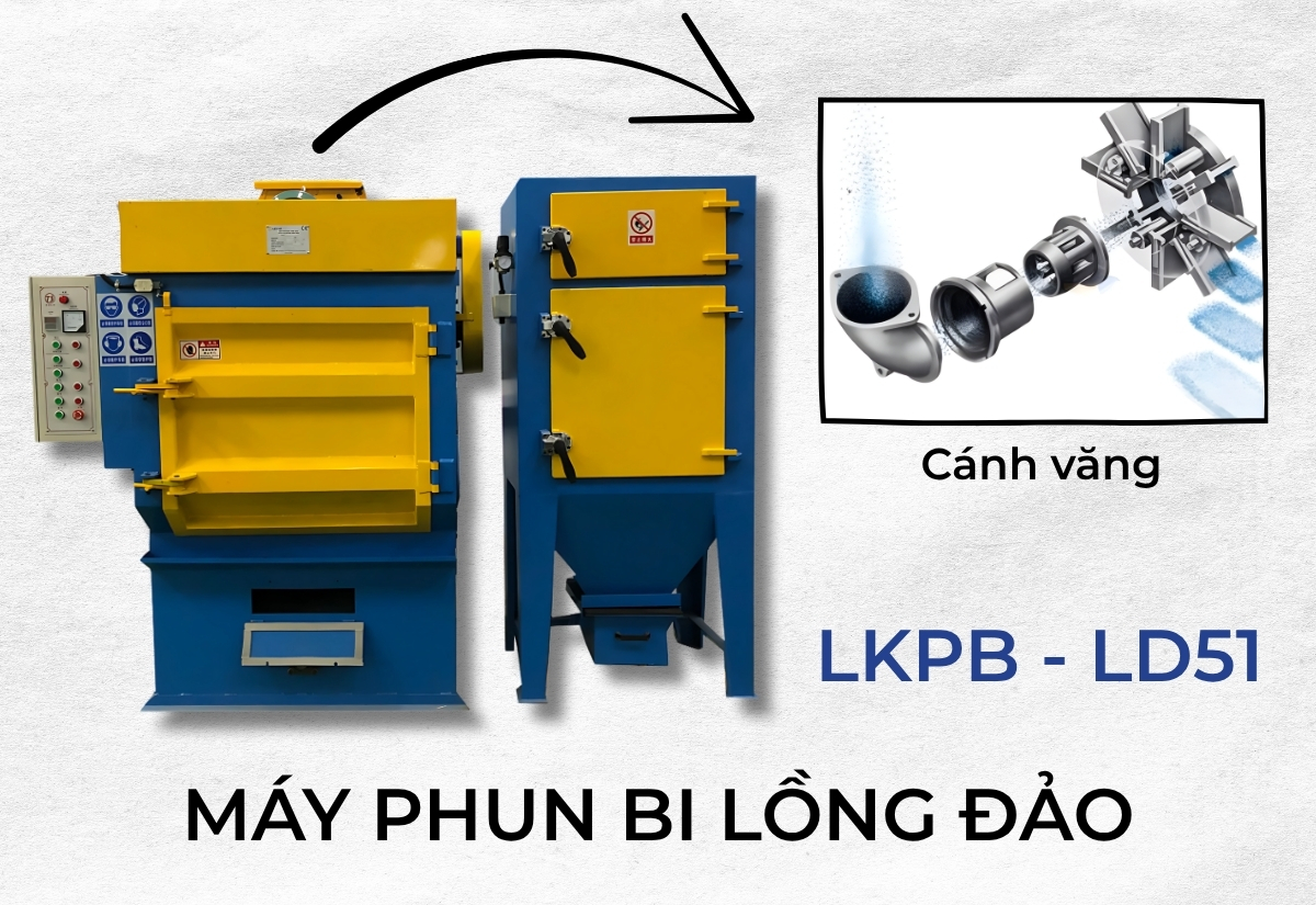 Ứng dụng máy phun bi trong xử lý bề mặt Ứng dụng máy phun bi trong xử lý bề mặt
