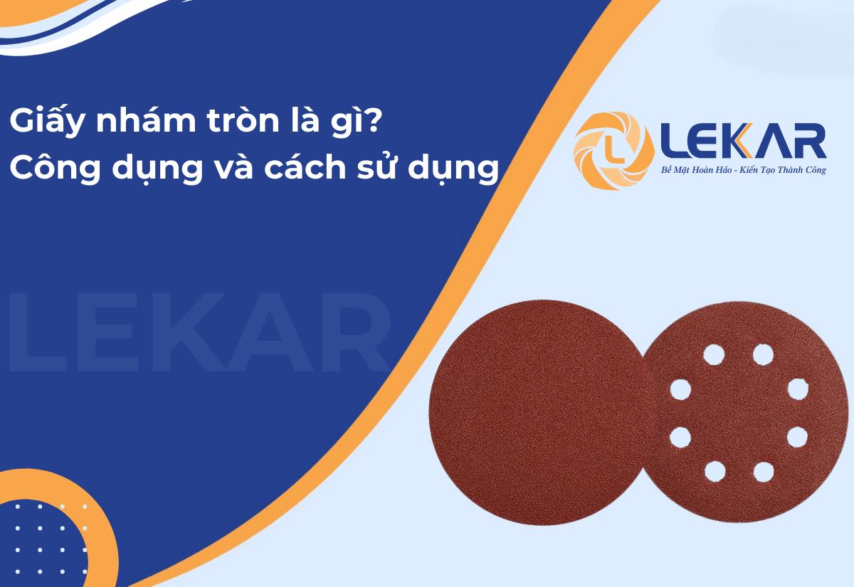 Giấy nhám tròn Giấy nhám tròn