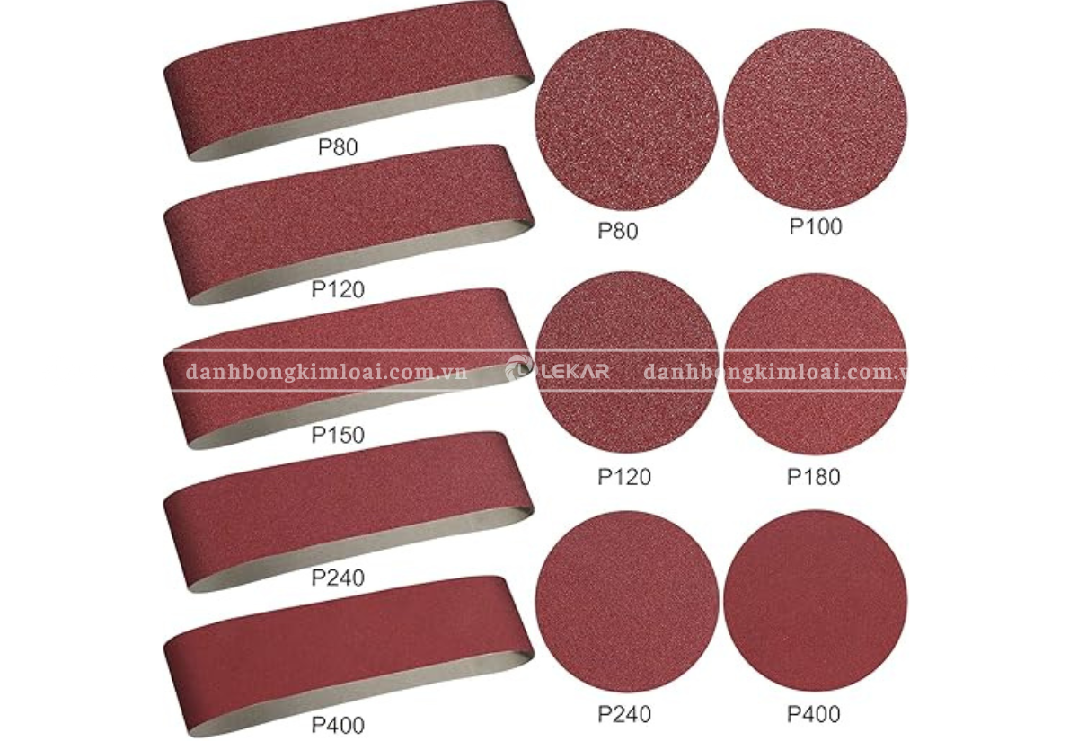 Phân loại giấy nhám theo độ nhám Phân loại giấy nhám theo độ nhám
