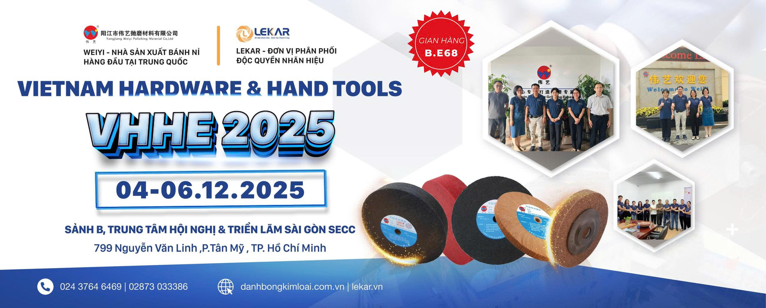 LEKAR GROUP THAM DỰ VIETNAM HARDWARE & HAND TOOLS 2025 LEKAR GROUP THAM DỰ VIETNAM HARDWARE & HAND TOOLS 2025