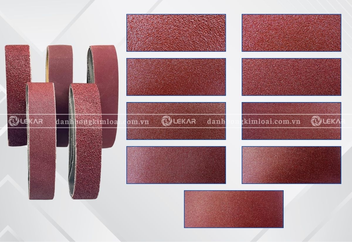 Giấy nhám mịn chà kim loại