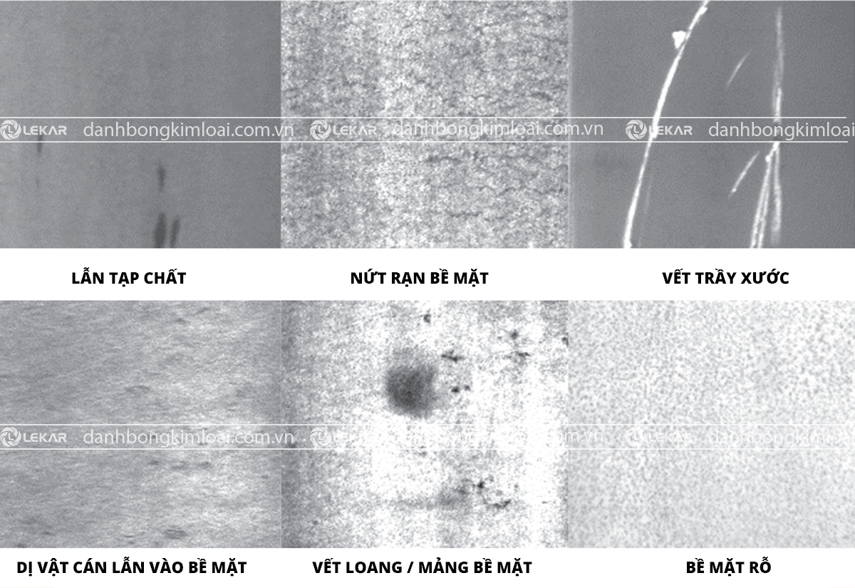 3 lỗi phổ biến do bề mặt kim loại không đạt chuẩn gây ra