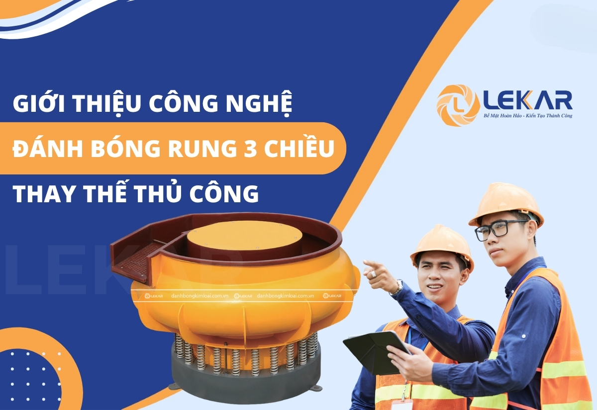 đánh bóng rung 3 chiều