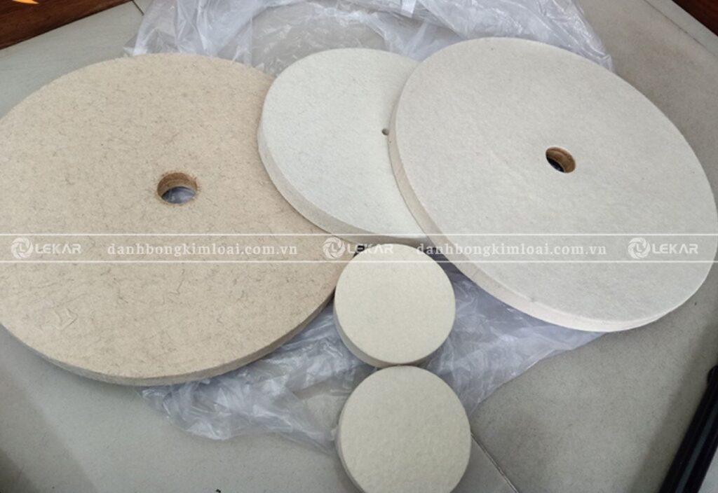 Quy trình đánh bóng nhôm bằng nỉ