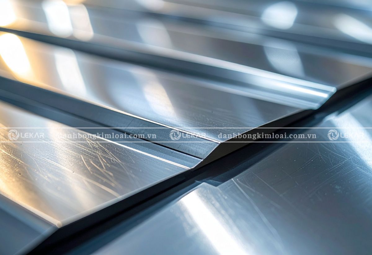 Quy trình đánh bóng nhôm bằng nỉ