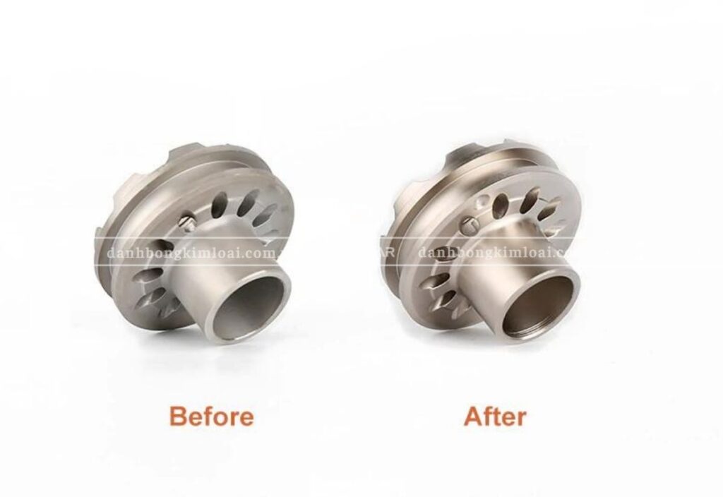 Kiểm tra độ sạch của bề mặt sau đánh bóng