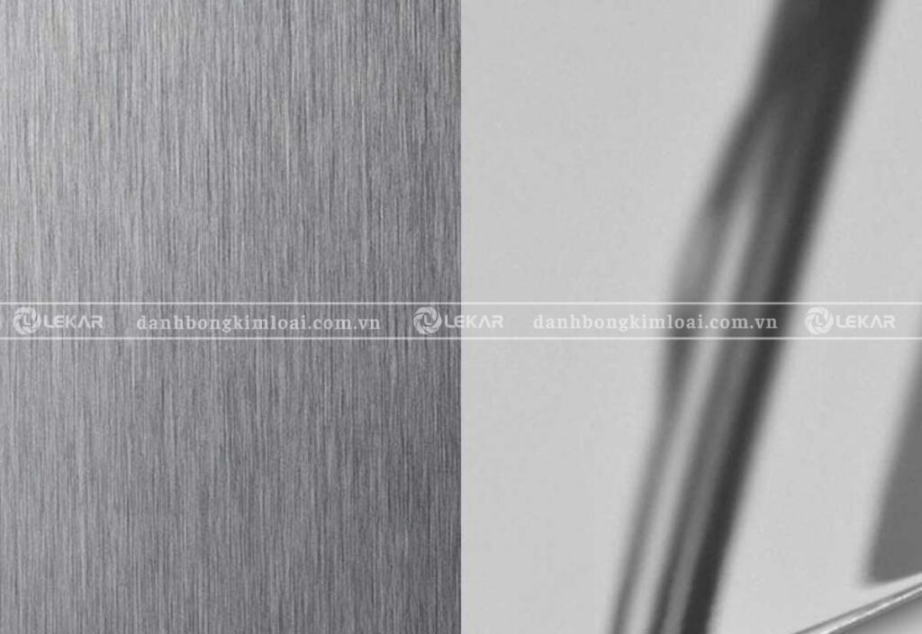 Phân biệt độ bóng và độ phản xạ trong đánh bóng kim loại