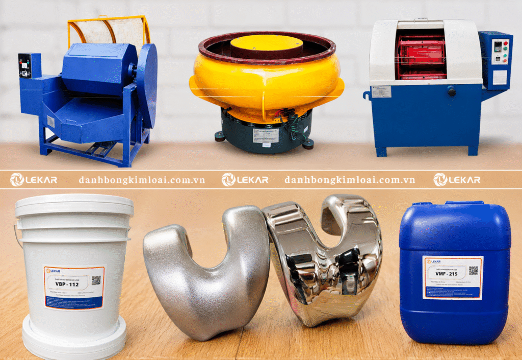 Cách chọn dung dịch đánh bóng kim loại