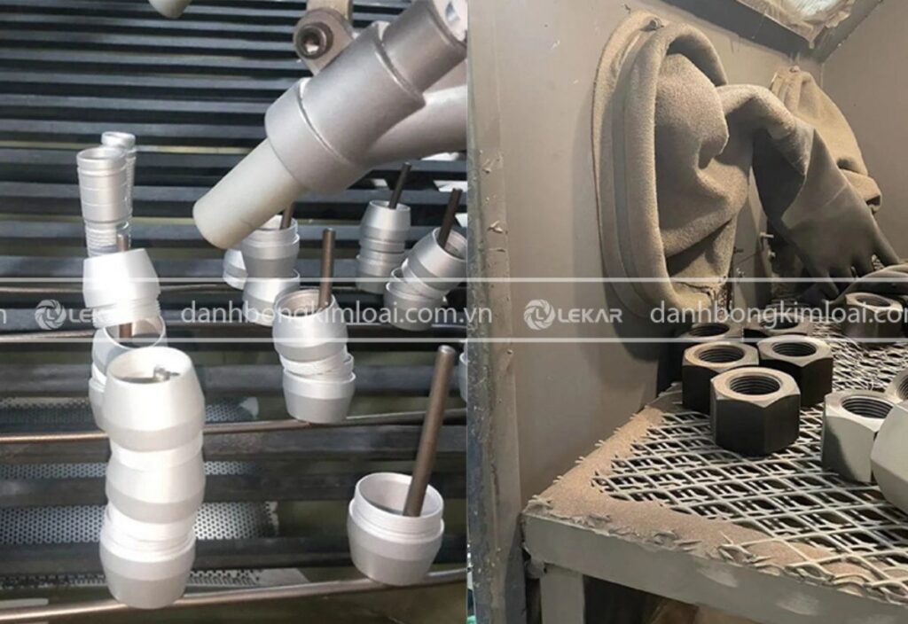 Cát thuỷ tinh phun cát