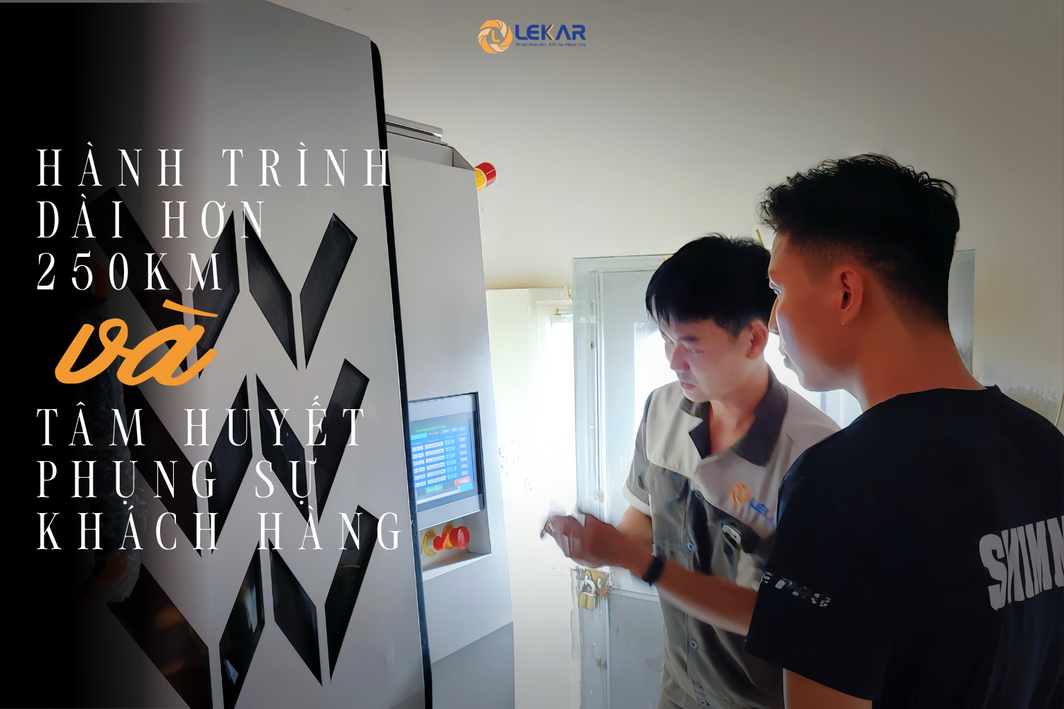 Chuyển giao công nghệ của máy đánh bóng khô công nghệ cao cho khách hàng ở An Giang